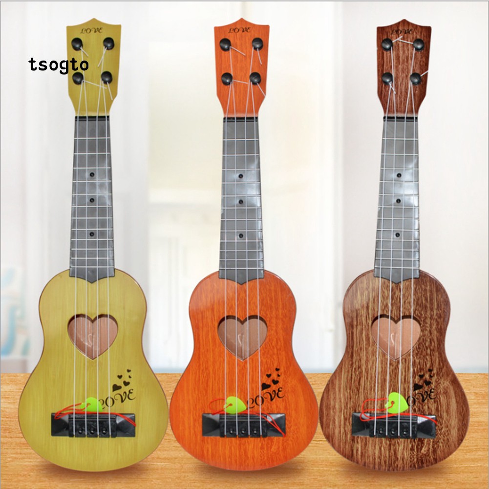 Đàn Ukulele mini bằng nhựa xinh xắn sáng tạo dành cho các bé