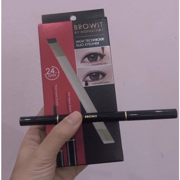 Kẻ mắt  Browit By Nongchat 2 Đầu High Technique Duo Eyeliner