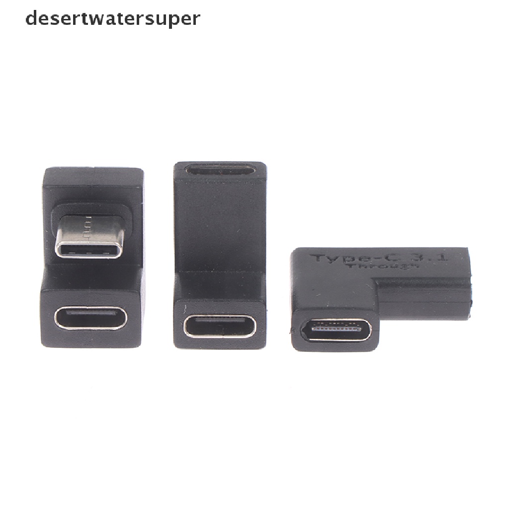 Bộ Chuyển Đổi USB 3.1 Type-C 20Gbps Male Sang Female Góc 90 Độ