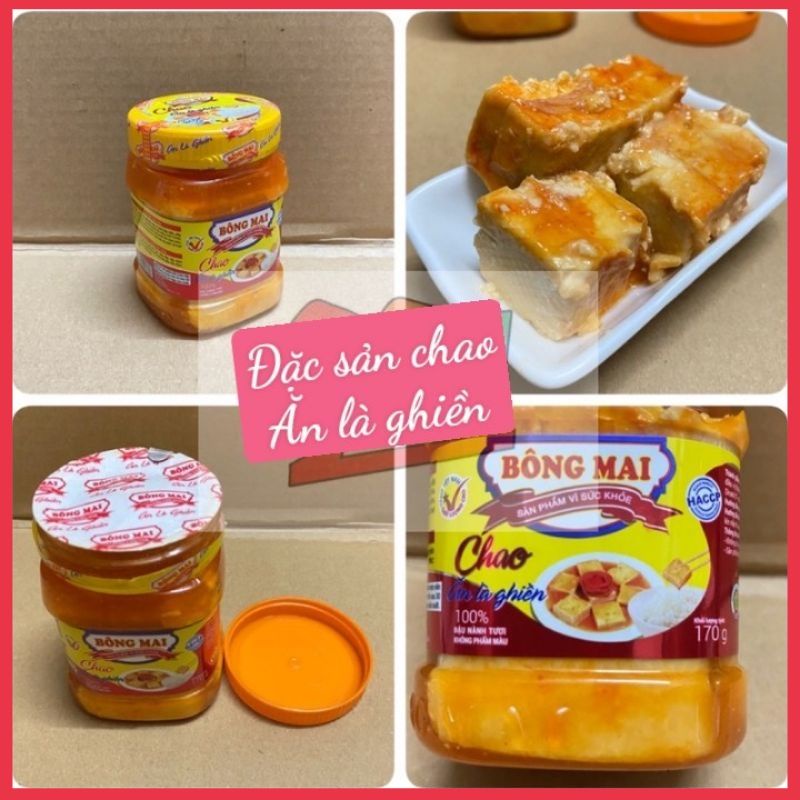 Chao Bông Mai 170g, ăn là ghiền