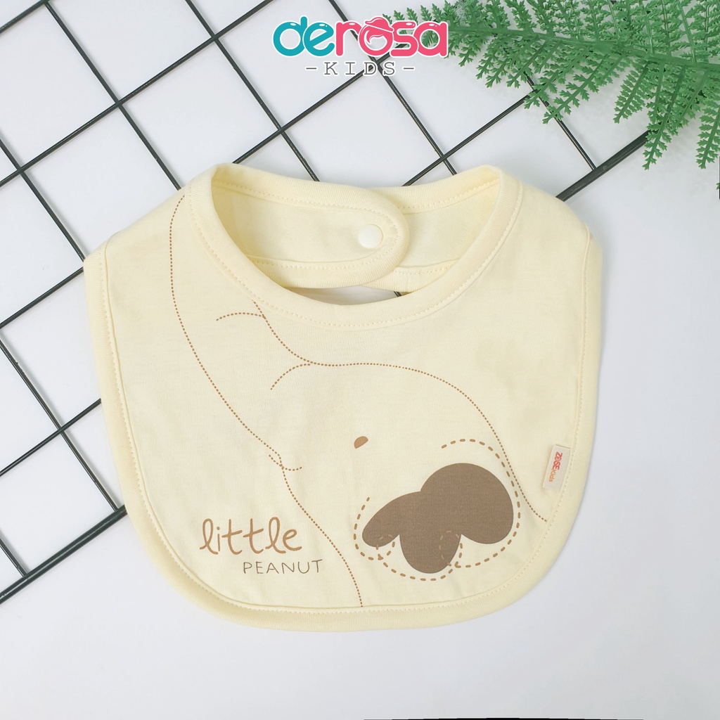 Yếm cho bé sơ sinh chất liệu cotton DEROSAKIDS AWBB006Y