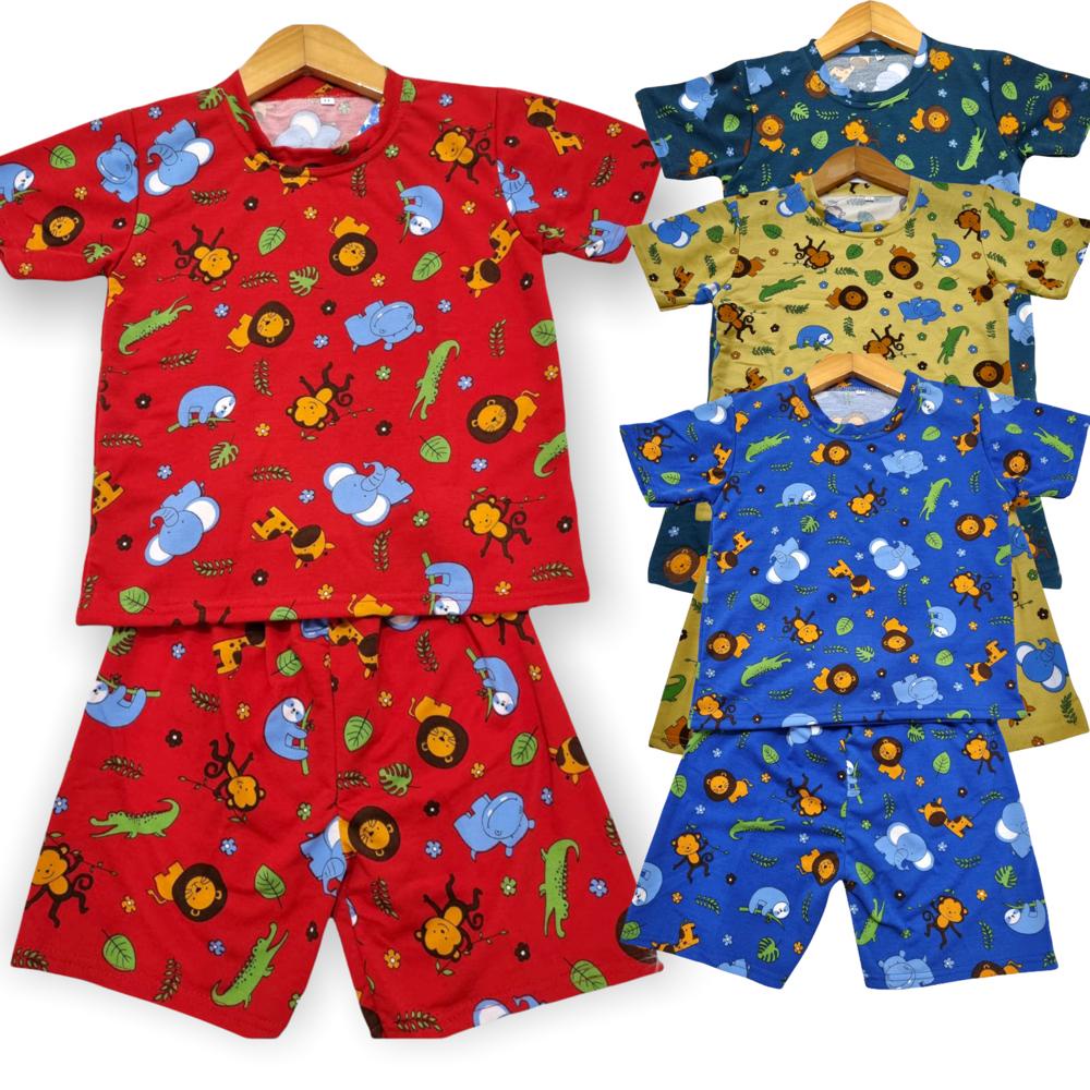 Áo Khoác Nam In Hình Động Vật Cá Tính 3044 1-8 Tuổi