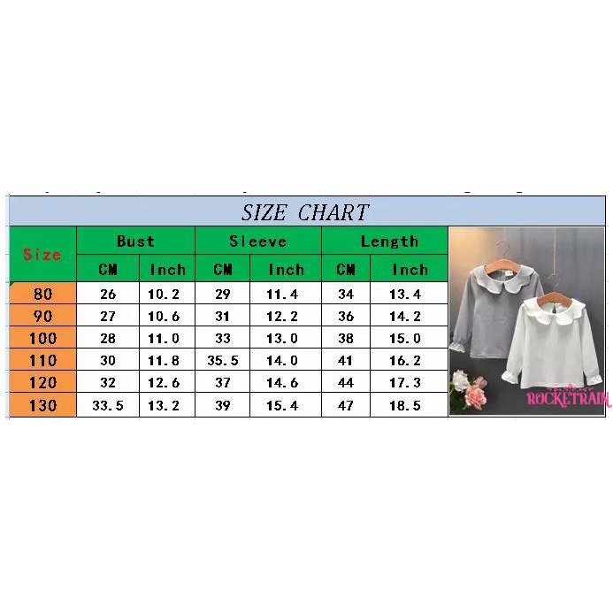 Áo thun gân cổ tròn viền ren thời trang cho bé gái