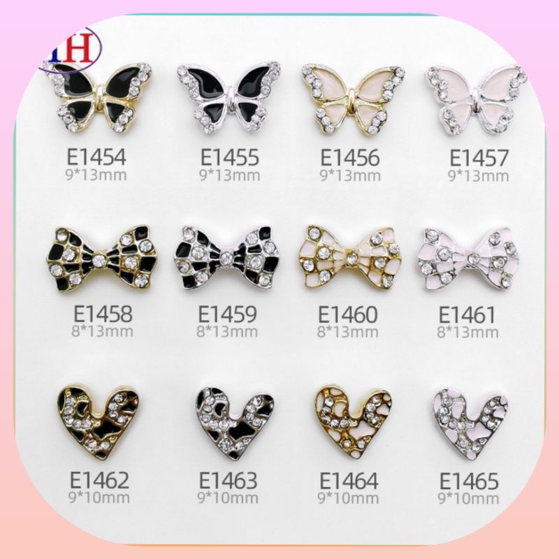 Charm bươm đá nail cao cấp