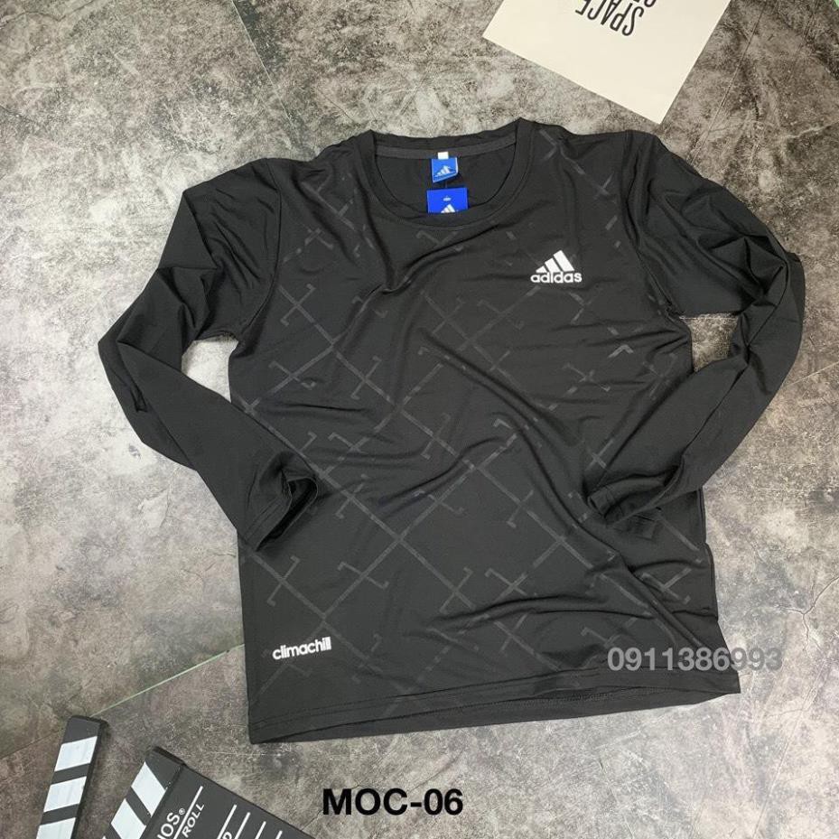 Áo thun Thể Thao Nam Dài Tay họa tiết, Chất Vải Lạnh, Co Dãn Cực Mịn, êm, Đẹp | BigBuy360 - bigbuy360.vn