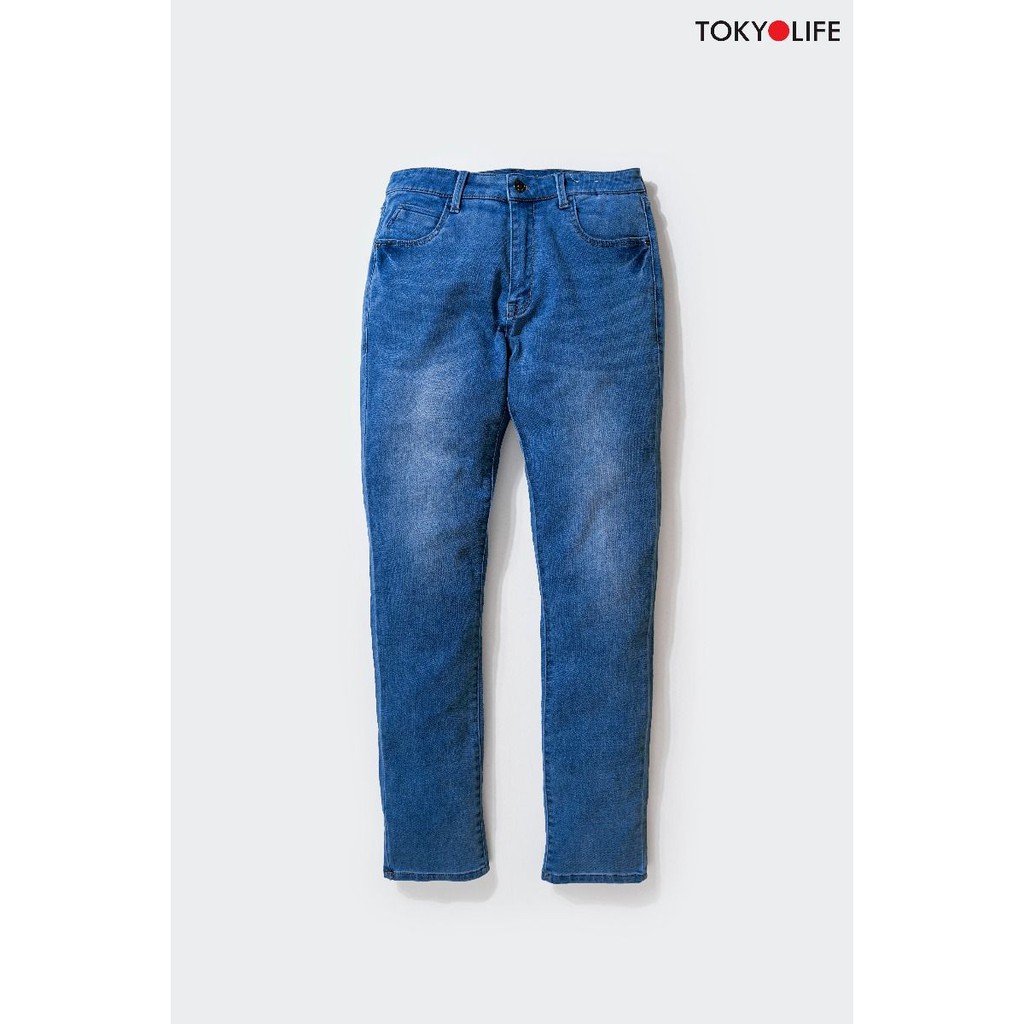 [Mã WABRTKL12 giảm 10% đơn 250K] Quần Jeans Nam TOKYOLIFE ống đứng I7JEA009I | BigBuy360 - bigbuy360.vn