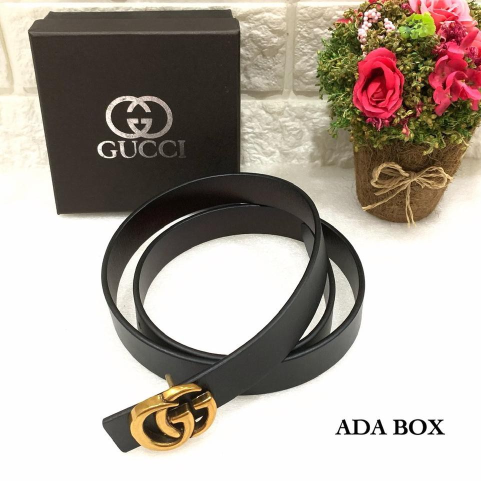 Dây Nịt Gucci + Hộp Đựng Thời Trang Cho Nữ