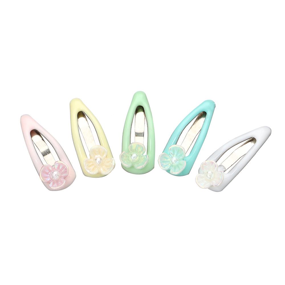 Set 5 Kẹp Tóc Hình Búp Bê Công Chúa Dành Cho Bé Gái