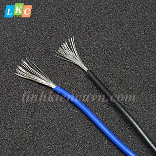 Dây điện 16awg màu đỏ,đen (10 mét 1 cuộn)
