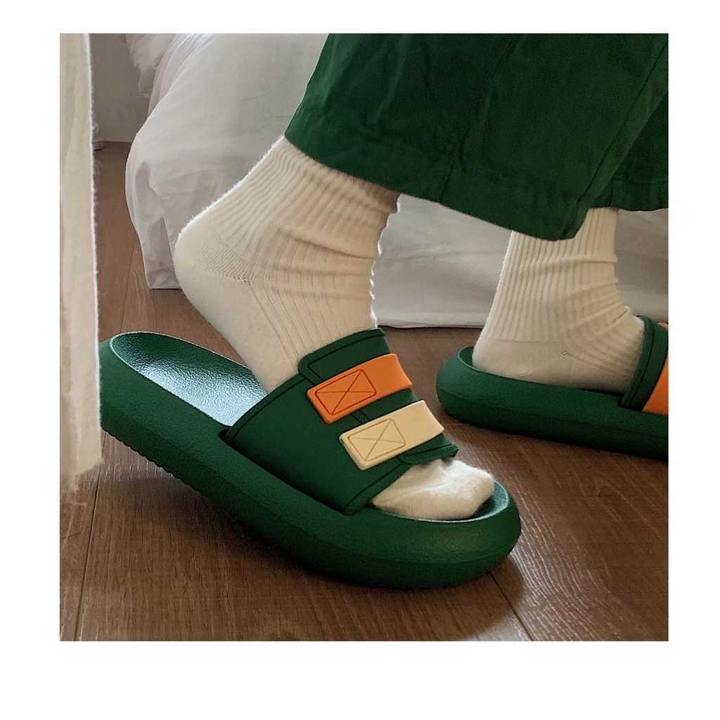 Dép quai ngang đế bánh mì Hàn Quốc - US724