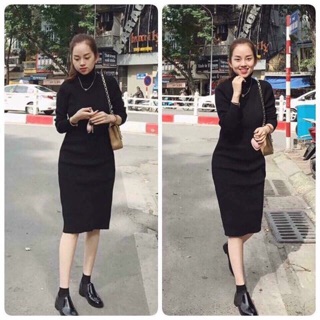 Váy body len tăm Thuỳ linh
