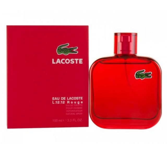 Nước hoa nam Lacoste Eau de Lacoste L.12.12 Rouge EDT Pour Homme 100ml