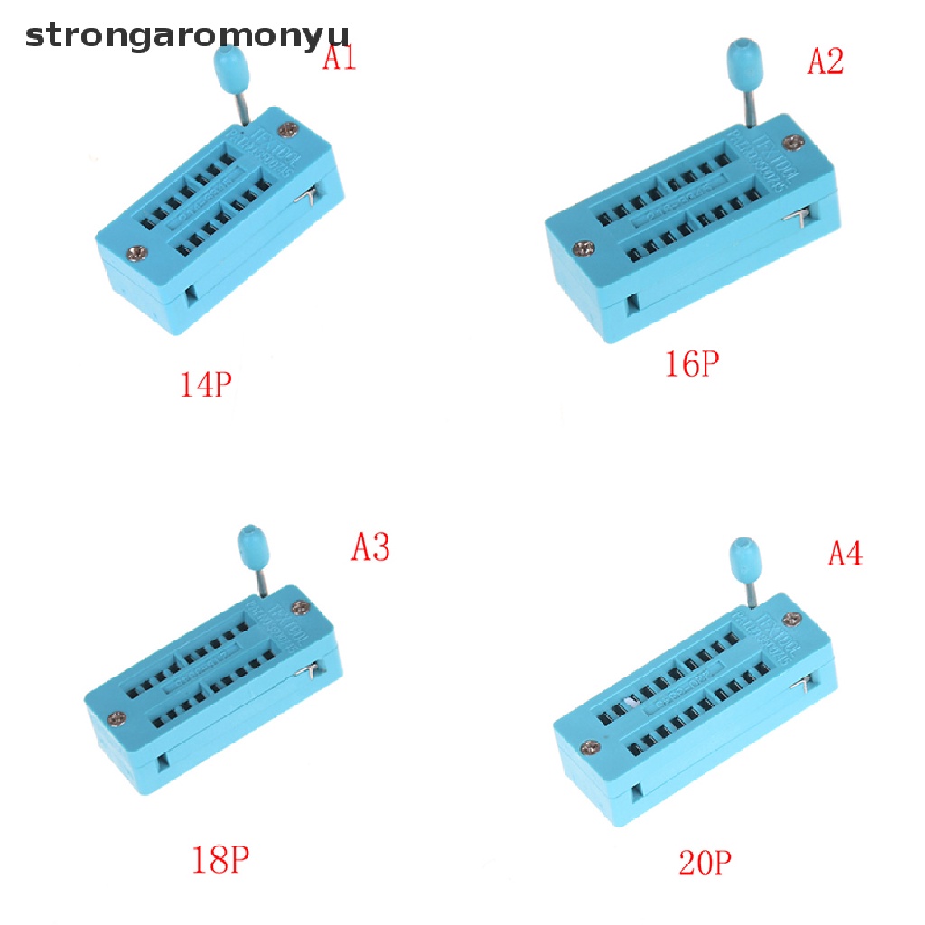 Ổ Cắm Kiểm Tra IC 14 / 16 / 18 / 20 / 24 / 28 / 32 / 40 pin Chuyên Dụng