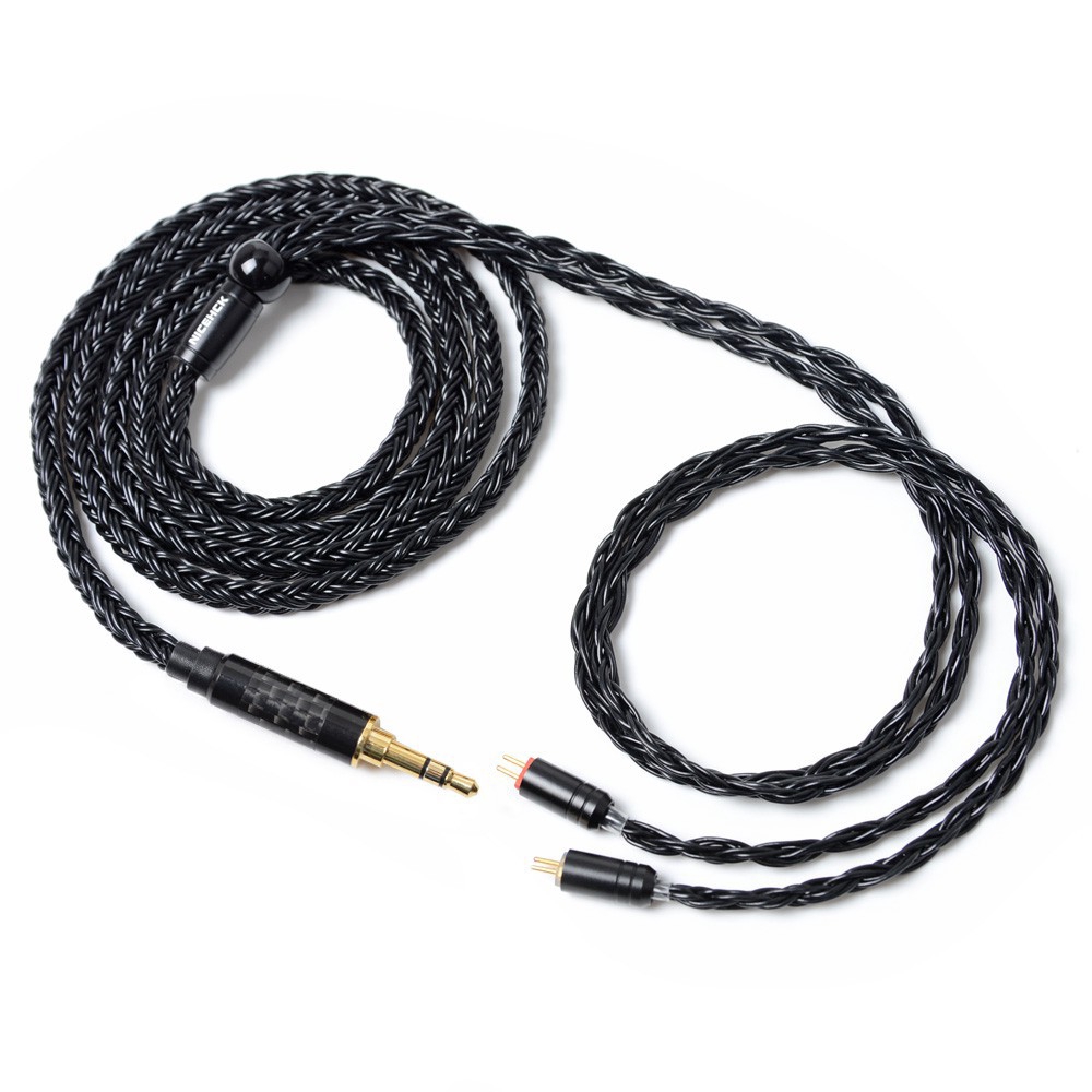 Phụ kiện dây cáp mạ bạc gắn cho tai nghe KZ AS10 ZS10 CCA C16 C10 NICEHCK NX7 M6 EBX F3 MMCX/2Pin