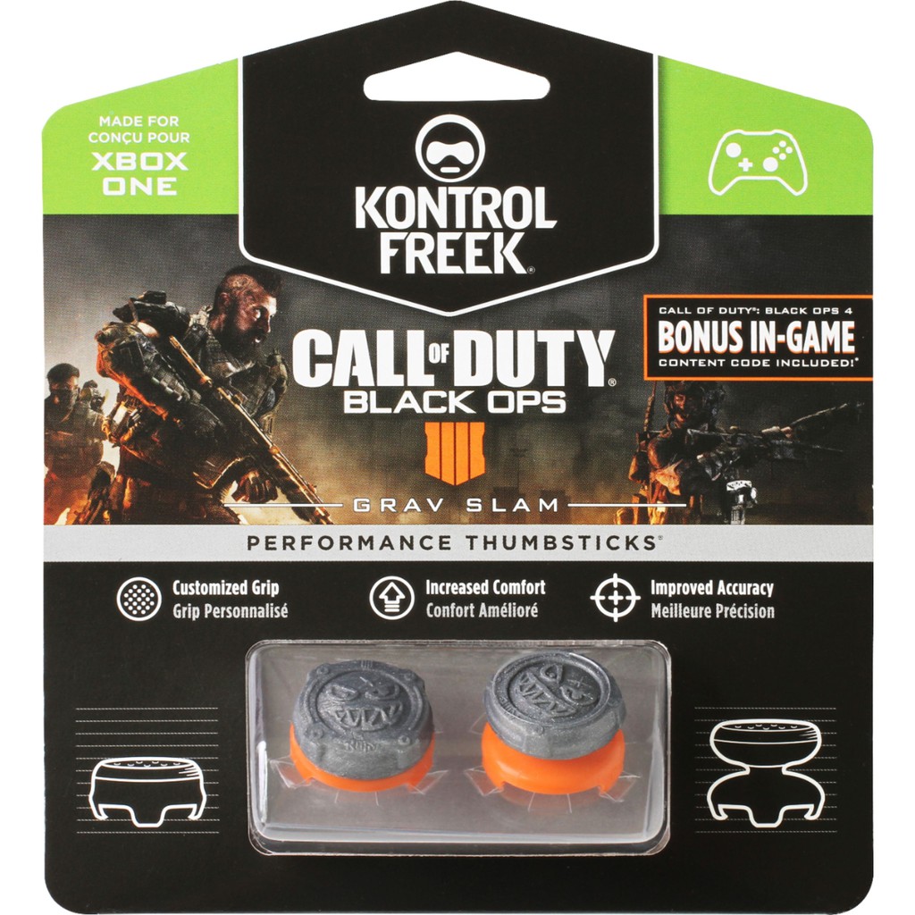 Ps4 xboxonebọc analog kontrol freek xbox one call of duty black ops 4 grav - ảnh sản phẩm 2