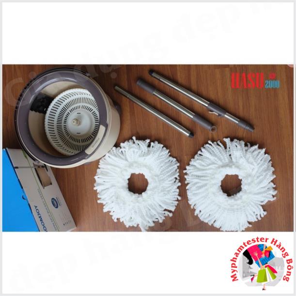 Chổi lau nhà 360 độ 1 lồng cao cấp hàng nhập khẩu