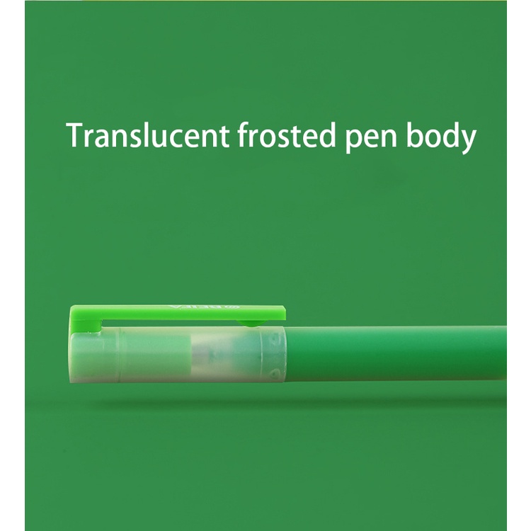 Set 7 Bút Bi Ngòi 0.5MM 1800M Nhiều Màu Sắc