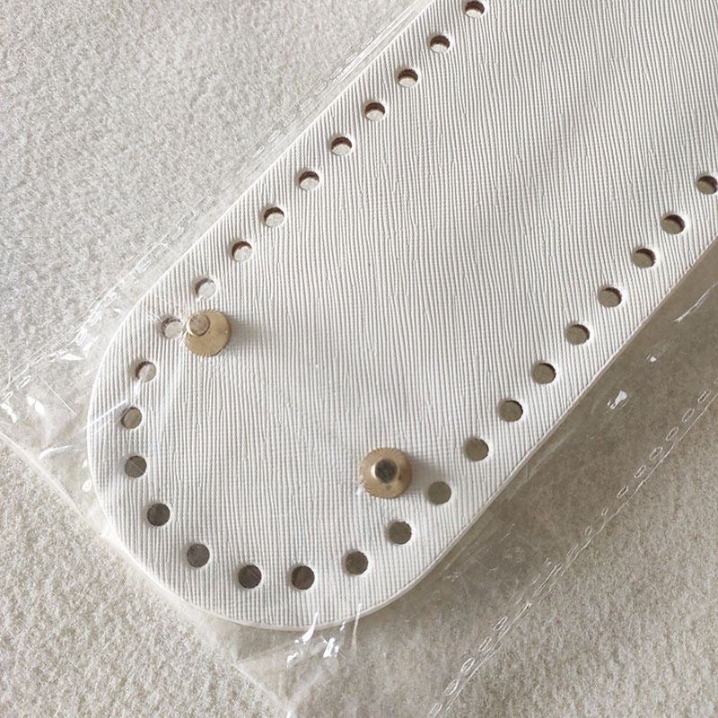 Đáy da PU làm túi xách 26x8cm - Miếng đệm đáy túi handmade bằng da PU