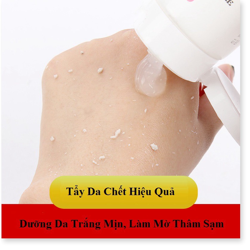 [Mã giảm giá] 🌈🍑🍒 Gel Tẩy Tế Bào, Da Chết Toàn Thân Trái Đào Exfoliating Prime Juicy Peach 120gr Làm Trắng Da, Giảm T