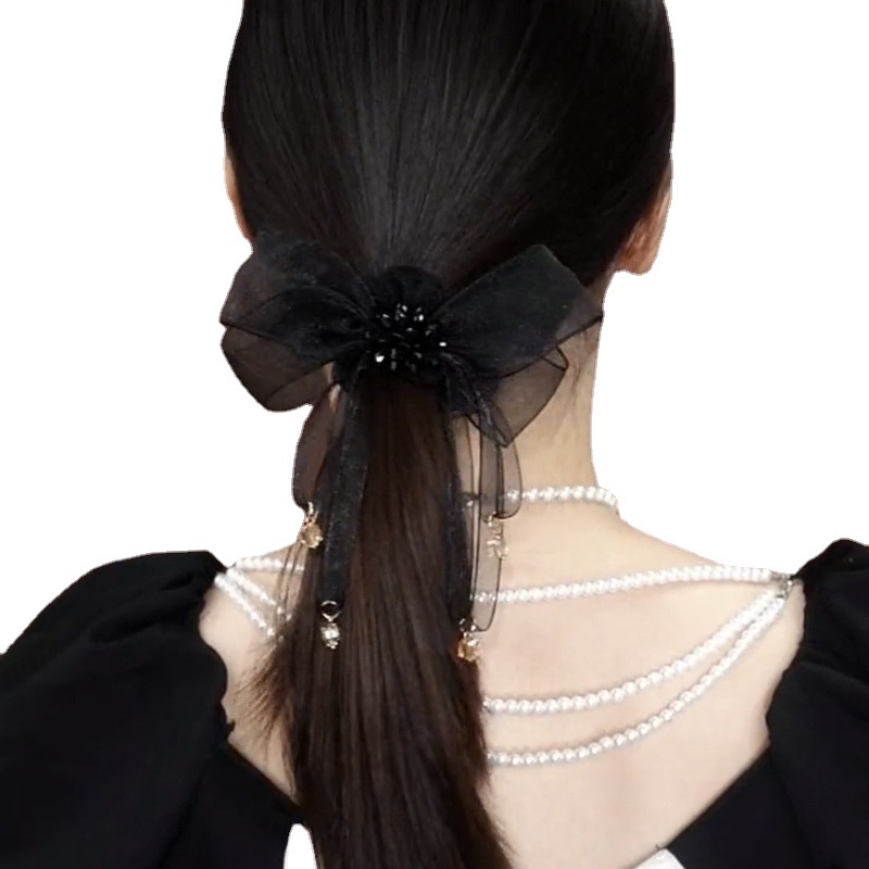 Dây Cột Tóc Thắt Nơ Cỡ Lớn 2022 Kiểu Mới