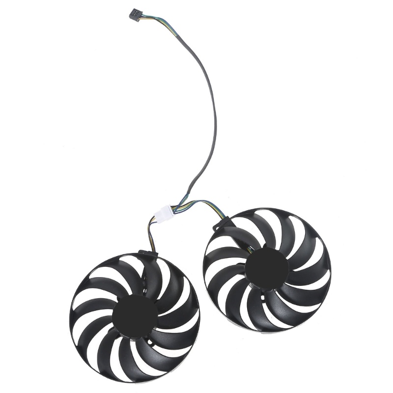 Thẻ Đồ Họa Làm Mát VGA T T129215Quạt Tản Nhiệt Làm Mát Cho RX5600 SU 4Pin 12V 0 5A 4Pin 0 5A