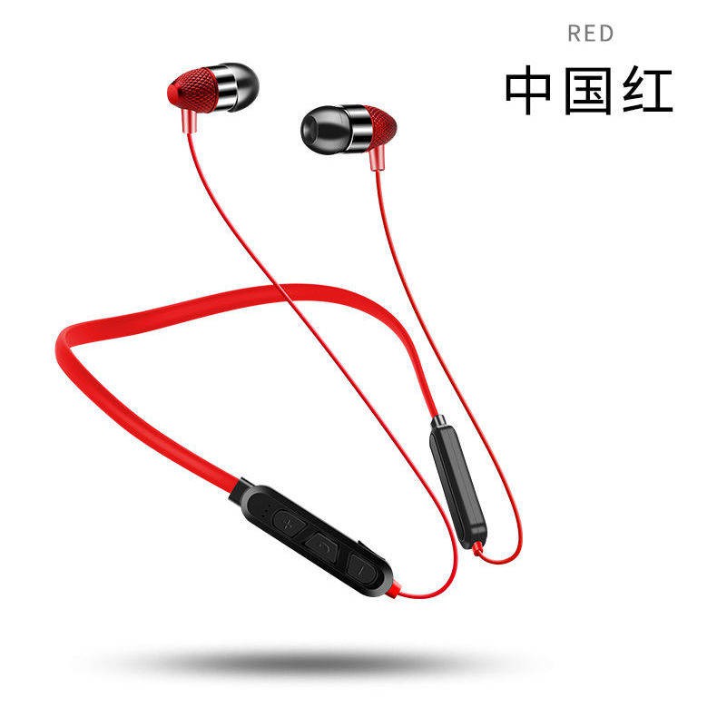 Tai Nghe Bluetooth Thể Thao Đeo Cổ Cho Điện Thoại Oppo Apple Vivo Huawei Xiaomi