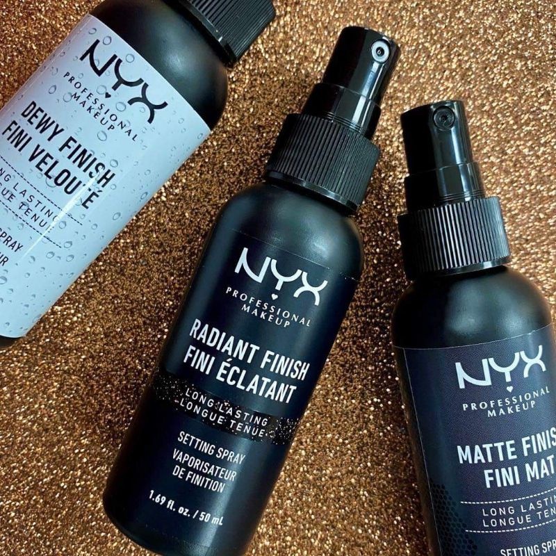 [Chính hãng] Xịt khóa nền giữ lớp trang điểm NYX Matte Finish Setting Spray 60ml