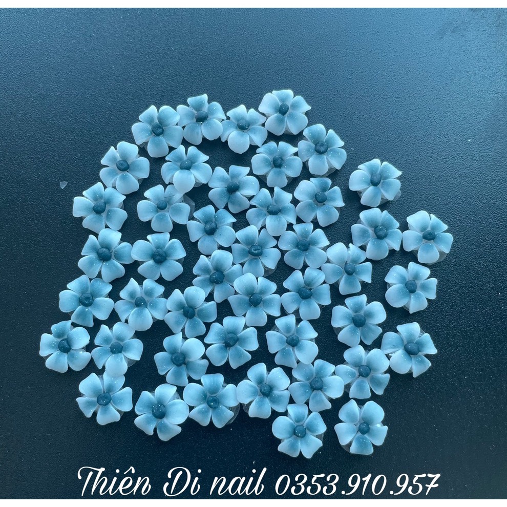 Hoa bột nail - hoa sứ đính móng tay THIÊN DI NAIL