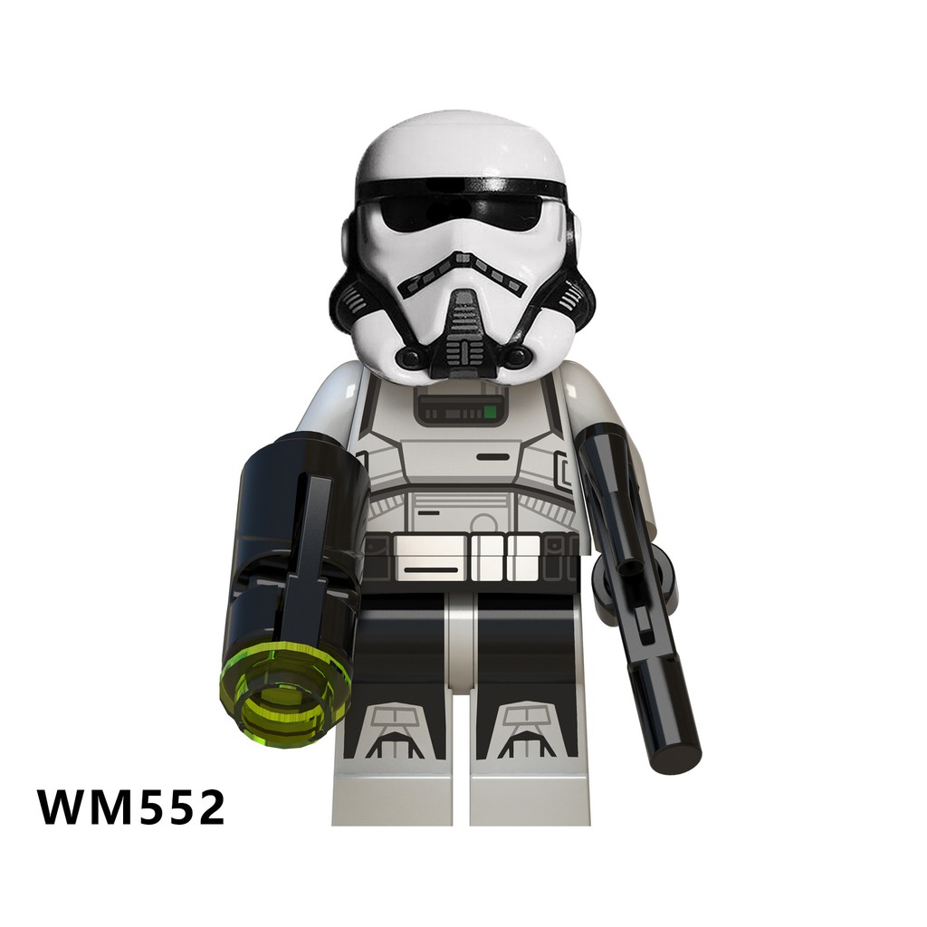 Minifigures Star Wars Các Mẫu Nhân Vật Trooper - Lắp Ráp Mini Star War WM6036