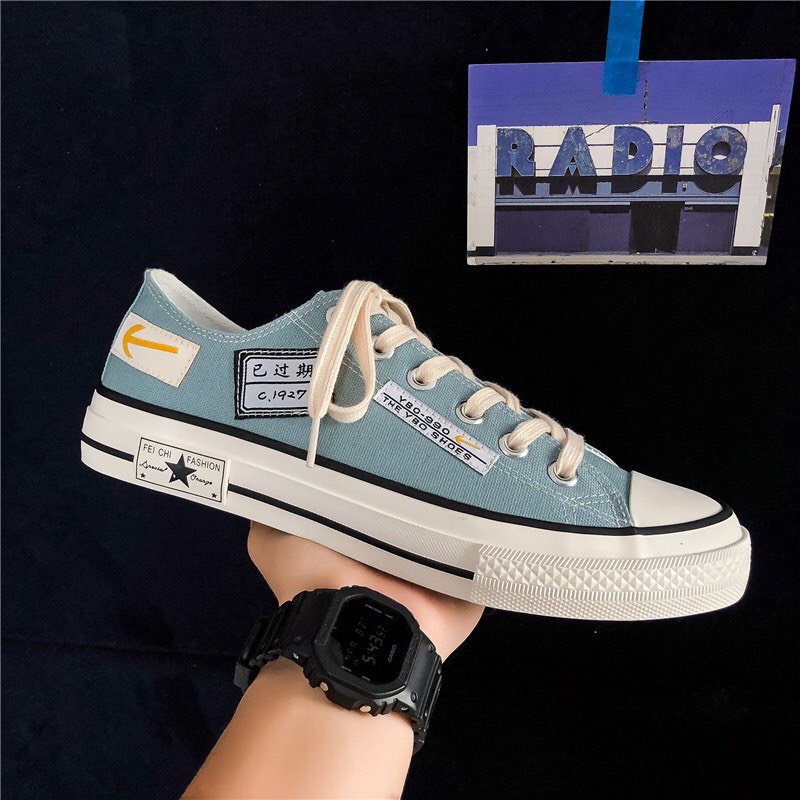 Giày vải thể thao nam nữ unisex cổ ngắn CVER 1927 Dáng Classic