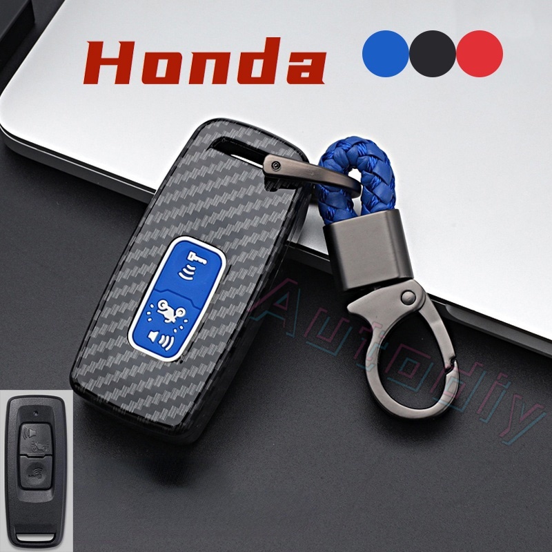 Vỏ Bảo Vệ Chìa Khóa Xe Máy Honda PCX PCX-160 PCX160 PCX 160 Bằng ABS Sợi Carbon