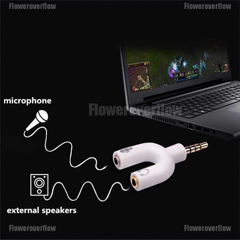 Đầu Chia Jack Âm Thanh Ra Mic Và Tai Nghe 3.5mm | BigBuy360 - bigbuy360.vn