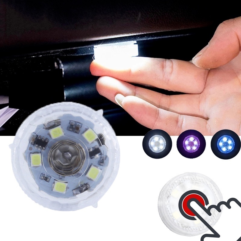 Đèn LED Đọc Sách Mini Không Dây Công Tắc Cảm Ứng Tiện Dụng Cho Xe Hơi