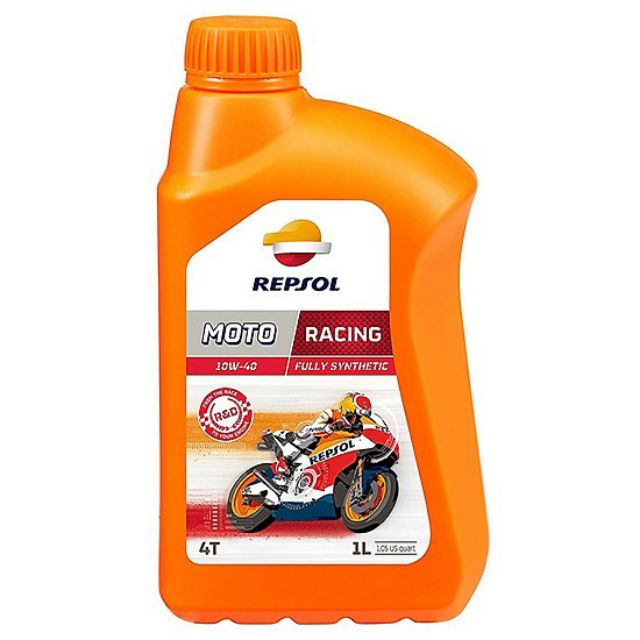 Nhớt Repsol Racing 10w40 4t tổng hợp100%