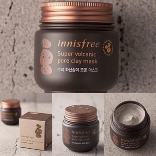 Mặt nạ siêu núi lửa Innisfree Super Volcanic Pore Clay Mask