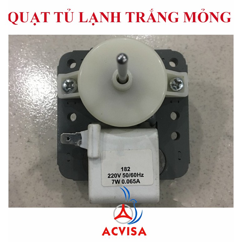 Quạt Tủ Lạnh Trắng Mỏng (Loại Tốt)