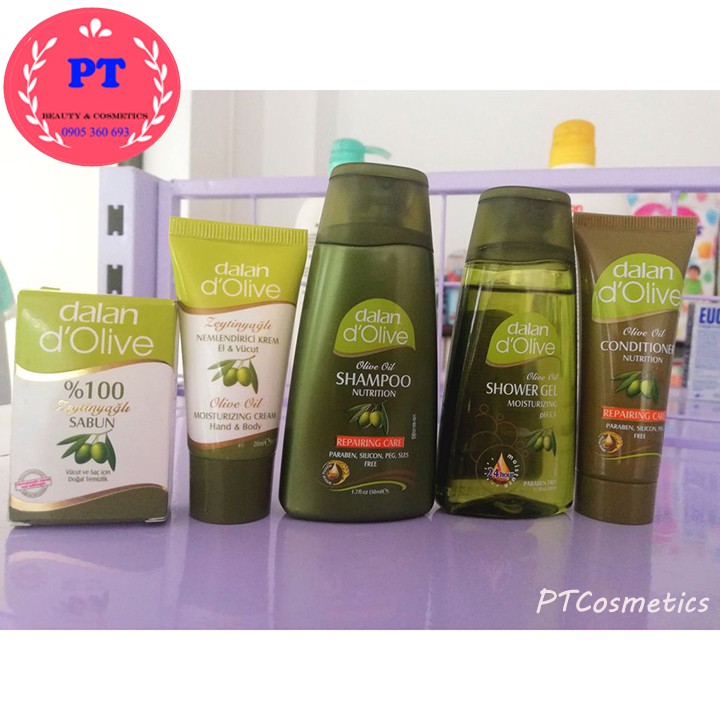 [Có Tem Nhãn] Bộ travel kit Dalan d'olive chăm sóc da Chính Hãng