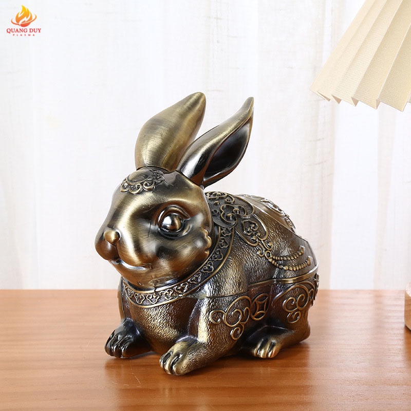 Gạt tàn thuốc lá độc lạ hình con thỏ dễ thương