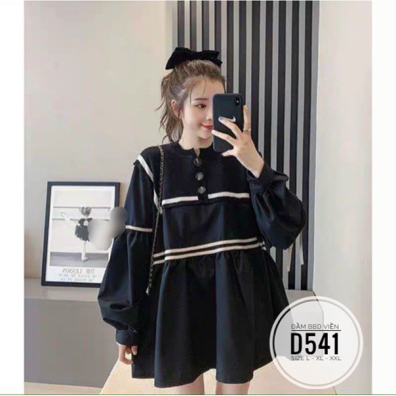 Bigsize Đầm BBD viền D541