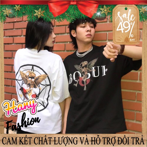 Áo thun BOBUI SKEL ANGEL STAR LOGO TEES cực hot 2021 || Hany Shop