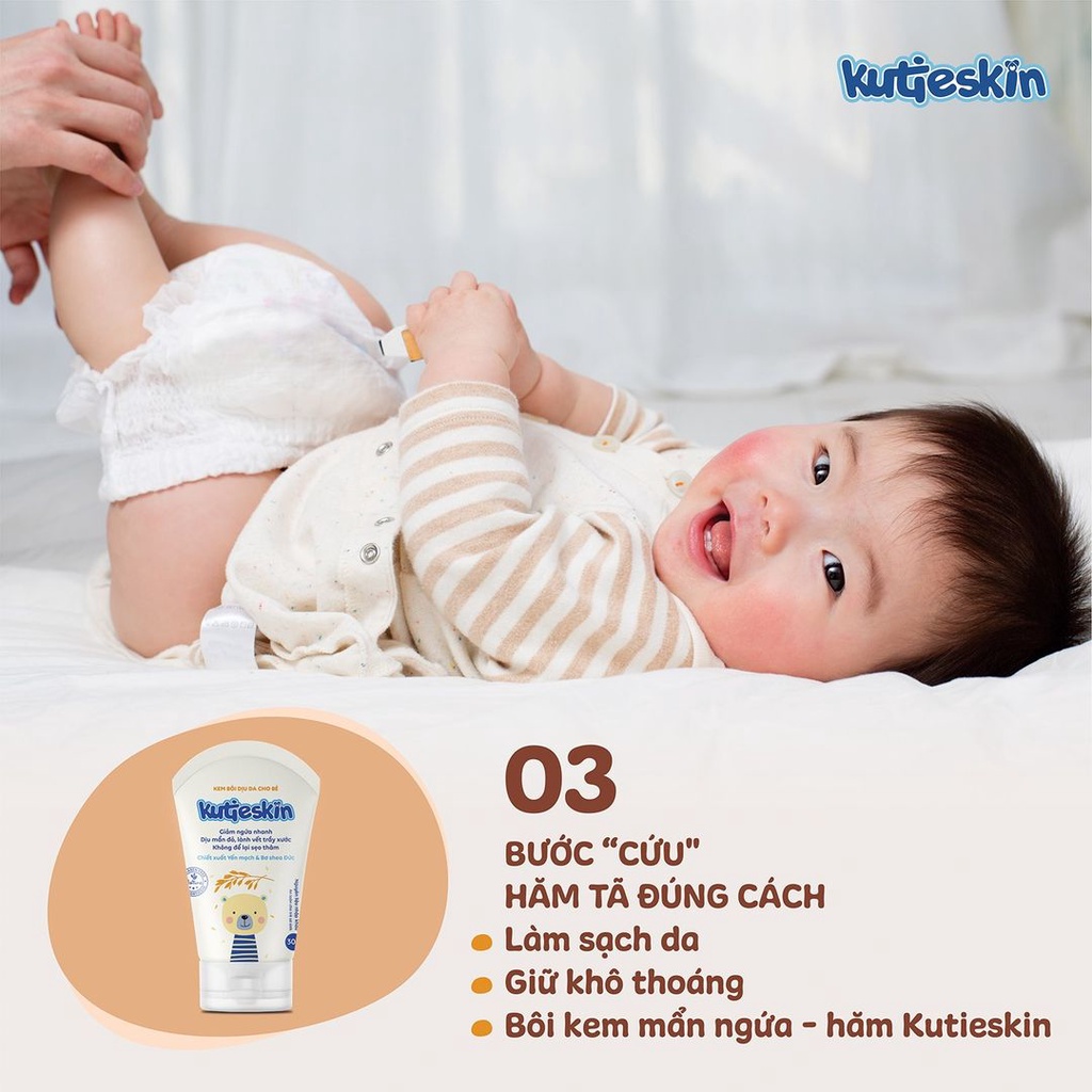 Kutieskin 30gr giành cho da Bé bị muỗi đốt côn trùng cắn