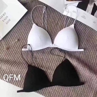 Áo bra mút mỏng milky cài trước