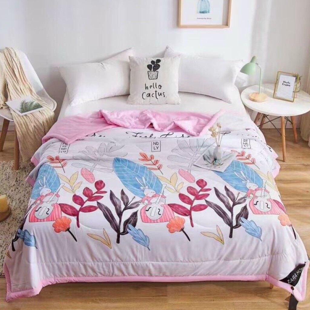 Chăn Hè Thu Zara Home Chất Đũi 2x2m3 Mẫu Chăn Đũi Zara Home Mới Nhất Siêu Hót 2021