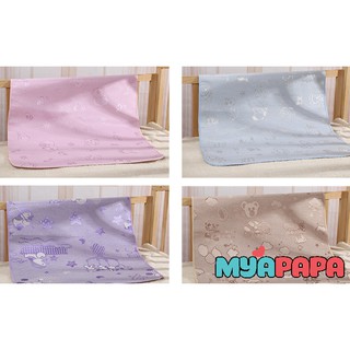 CHIẾU LỤA ĐIỀU HÒA 2 LỚP ( 90*110)  CHỐNG NƯỚC MÙA HÈ CHO BÉ