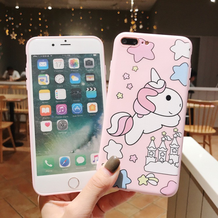 Ốp lưng iPhone hình Pink Pony 6/6plus/6s/6s plus/7plus/8plus/x/xs/xs max/11/11promax/12/12pro/12promax