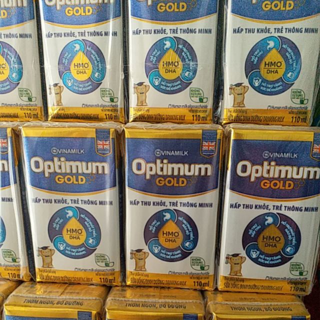 Thùng 48 hộp sữa bột pha sẵn Optimum Gold 110ml (08/2021)