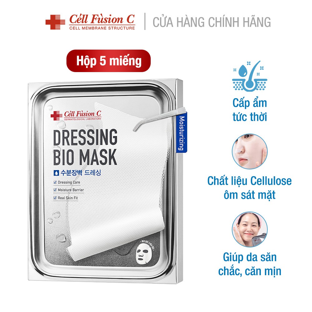 [HSD: 09/09/2021] Mặt Nạ Đắp Cell Fusion C Dressing Bio Mask (1 miếng) 25g