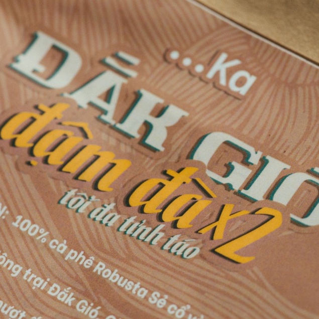 Cà phê nguyên chất DARK GIÓ ĐẬM ĐÀ, Cà phê Robusta Daklak rang xay nguyên chất pha Phin gói 250gr - KaHomebrew | BigBuy360 - bigbuy360.vn