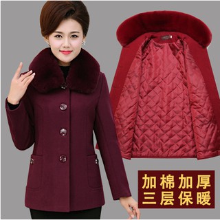 Áo dạ lót phao trần cho các mẹ