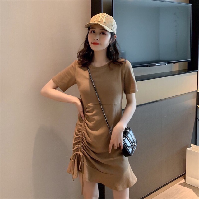 Đầm body rút hông